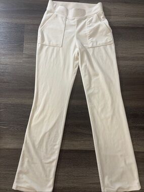 Juicy Couture Cream Boot Cut Lounge Pants